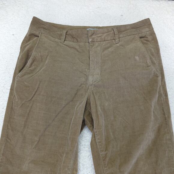 Vince Corduroy Chino Pants V442521496 Tan Beige Straight Leg Women's 6 Stretch - Picture 3 of 9